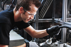 LEONDING | Sicherer Betrieb von Hydraulik Schlauchleitungen